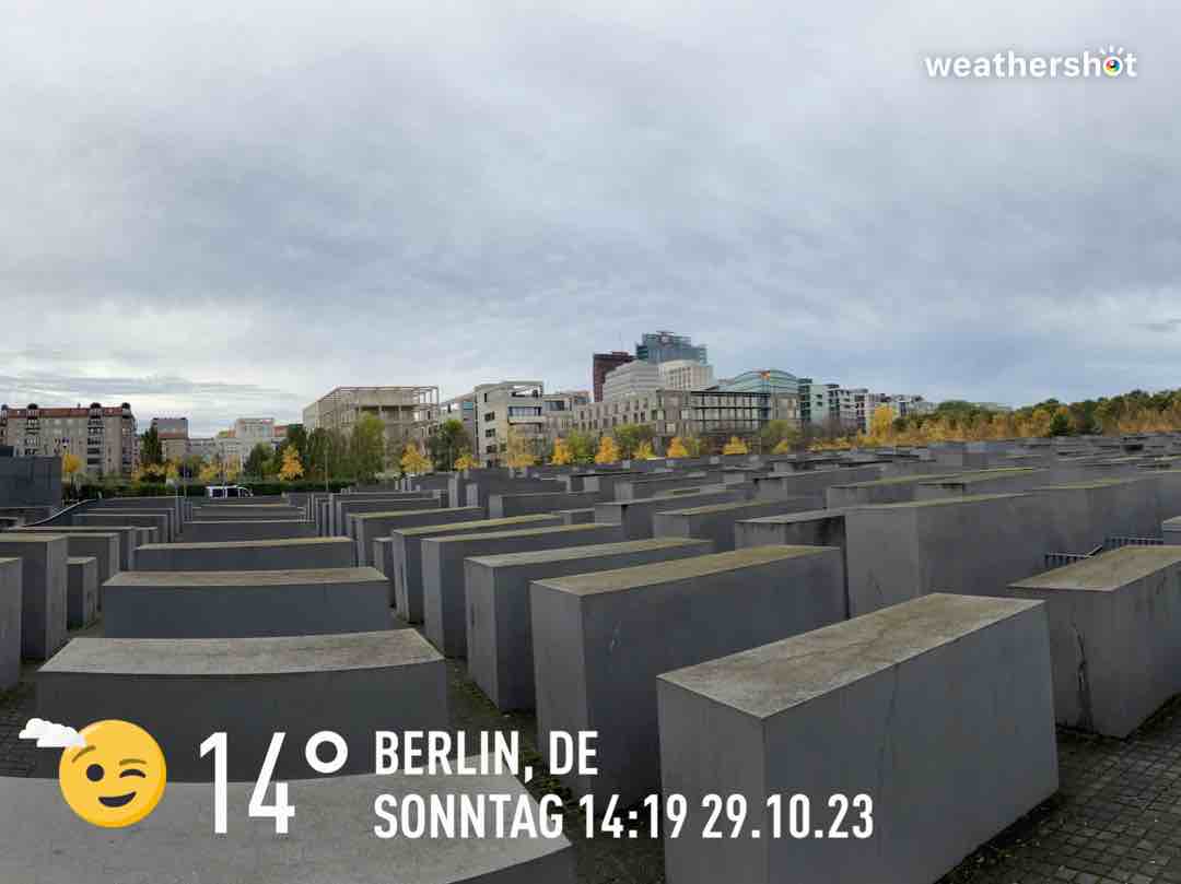 Wetter bei Berlin: bewölkt, 14°C – 29. Oktober 2023 (Community-Foto)