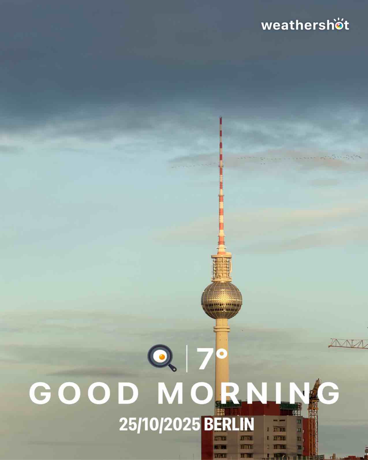 Wetter bei Berlin: klar, 7°C – 25. Oktober 2025 (Community-Foto)
