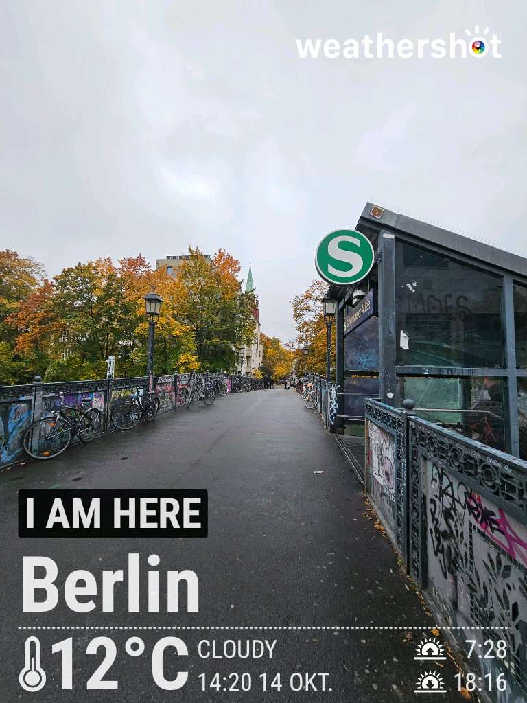 Cloudy weather near Berlin, 12°C — October 15, 2025 (community photo)