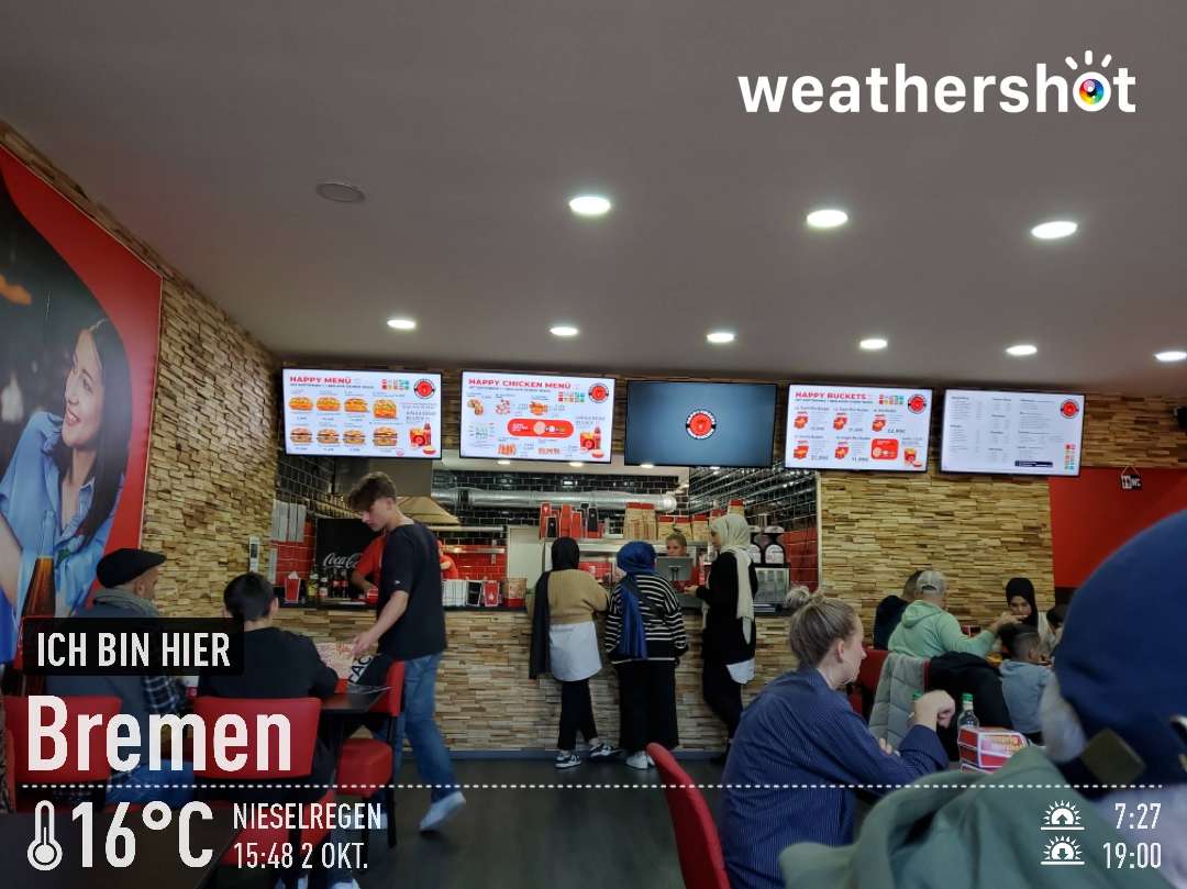 Wetter bei Bremen: regnerisch, 16°C – 2. Oktober 2022 (Community-Foto)