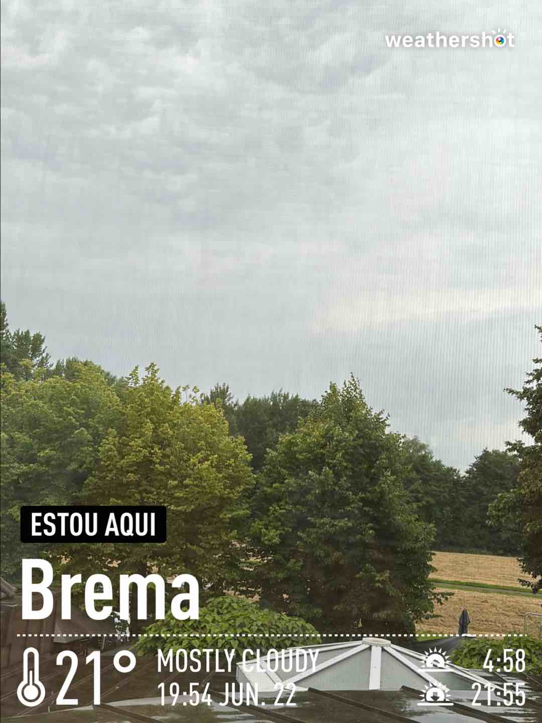 Weather near Bremen, 21°C — June 22, 2024 (community photo)