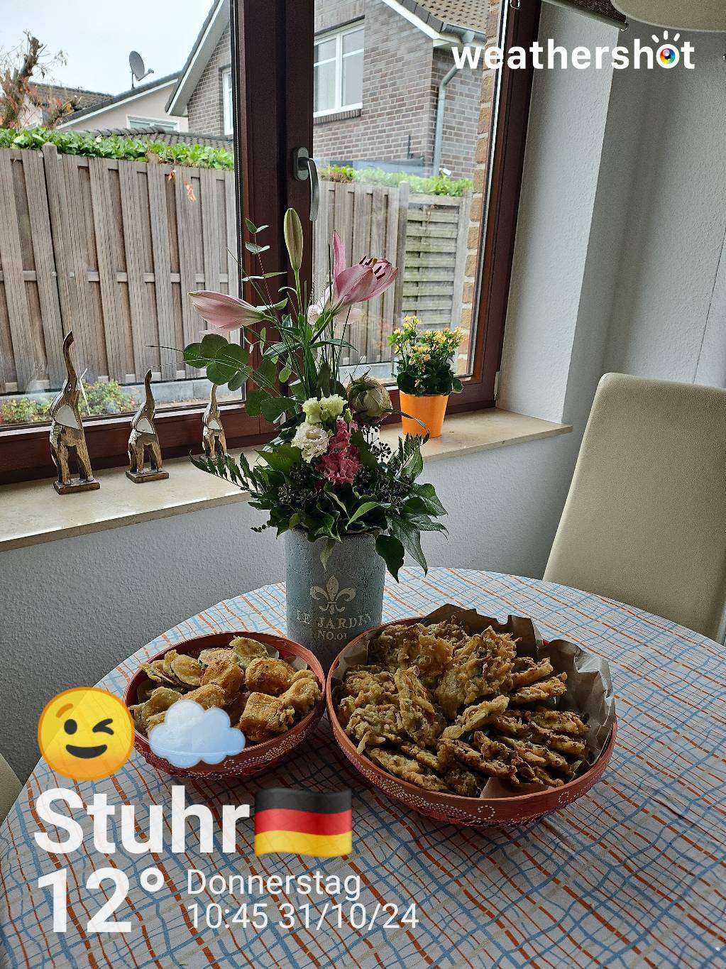 Wetter in Stuhr: bewölkt, 12°C – 31. Oktober 2024 (Community-Foto)