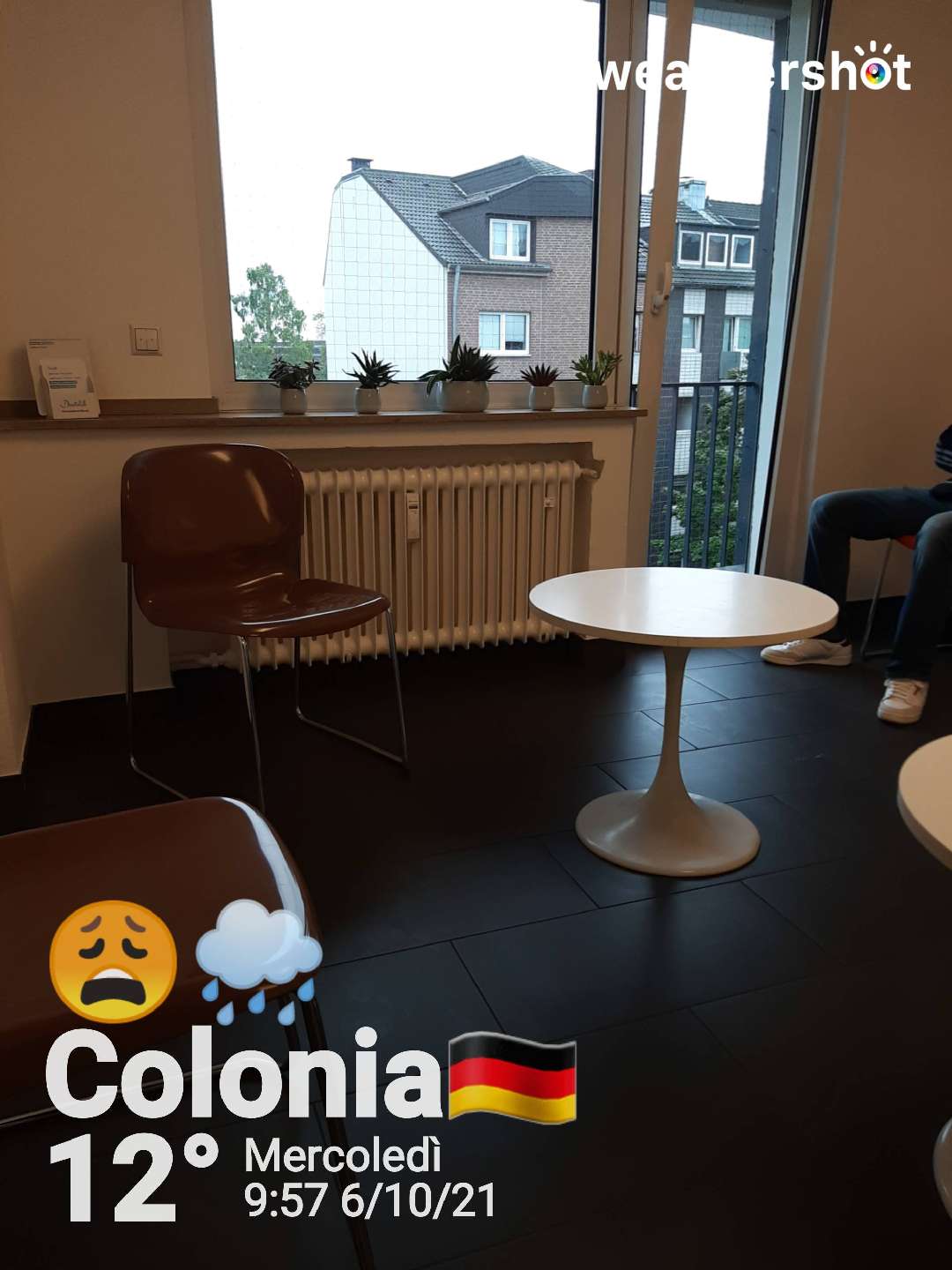 Rainy weather in Köln, 12°C — October 6, 2021 (community photo)