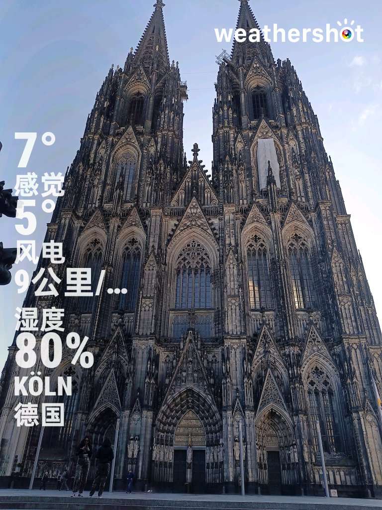 Clear weather in Köln, 7°C — May 5, 2025 (community photo)