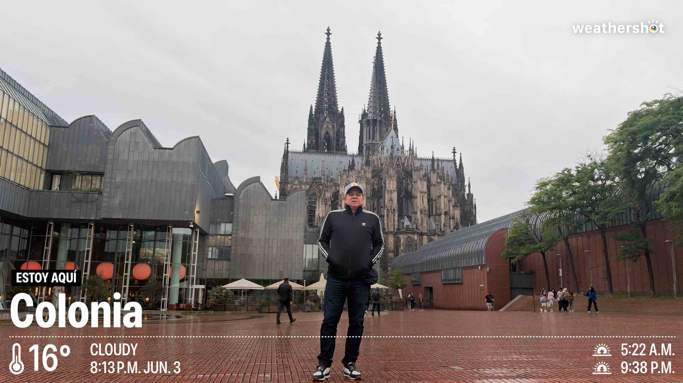 Wetter in Köln: bewölkt, 16°C – 3. Juni 2026 (Community-Foto)