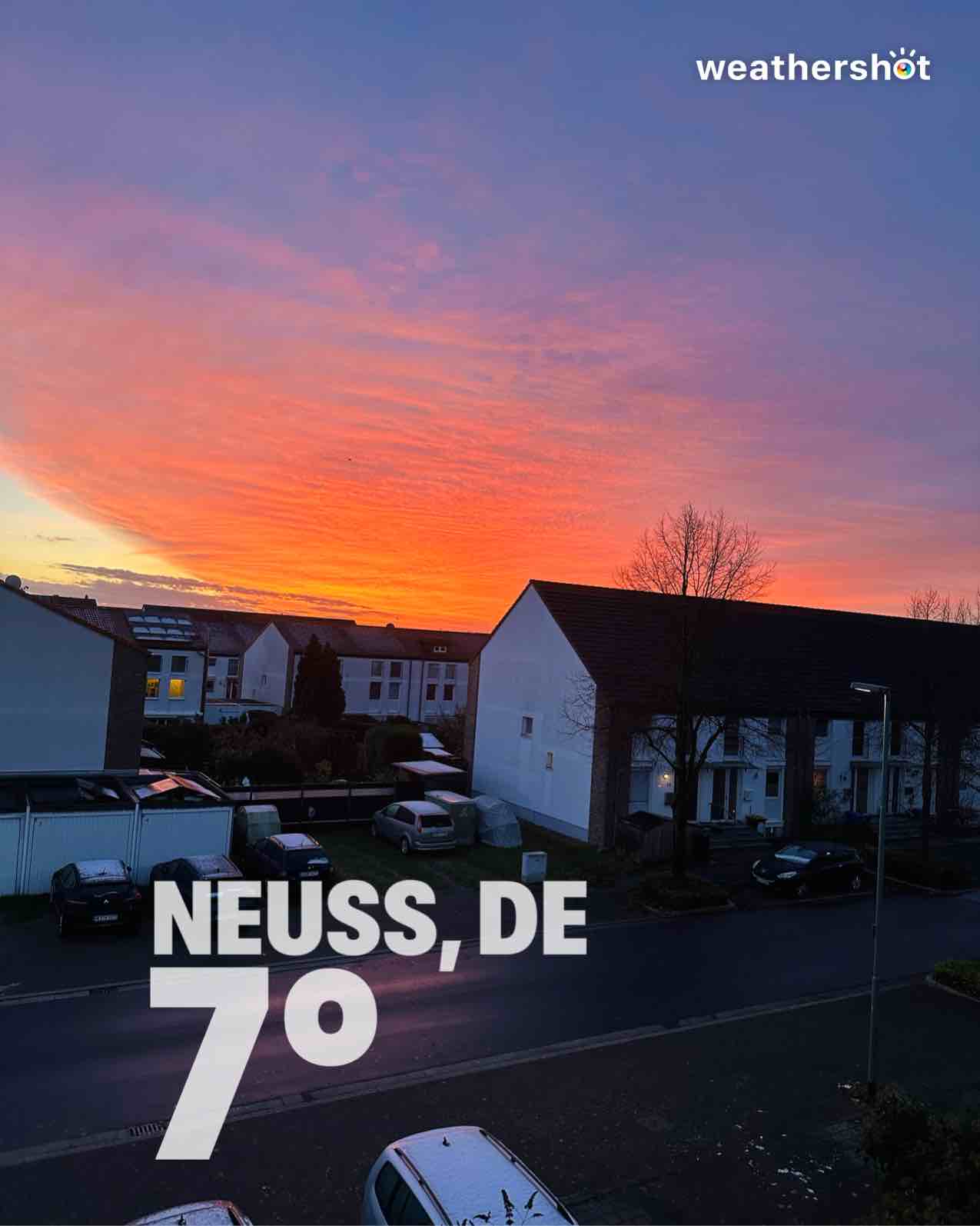 Cloudy weather in Neuss, 7°C — October 31, 2025 (community photo)
