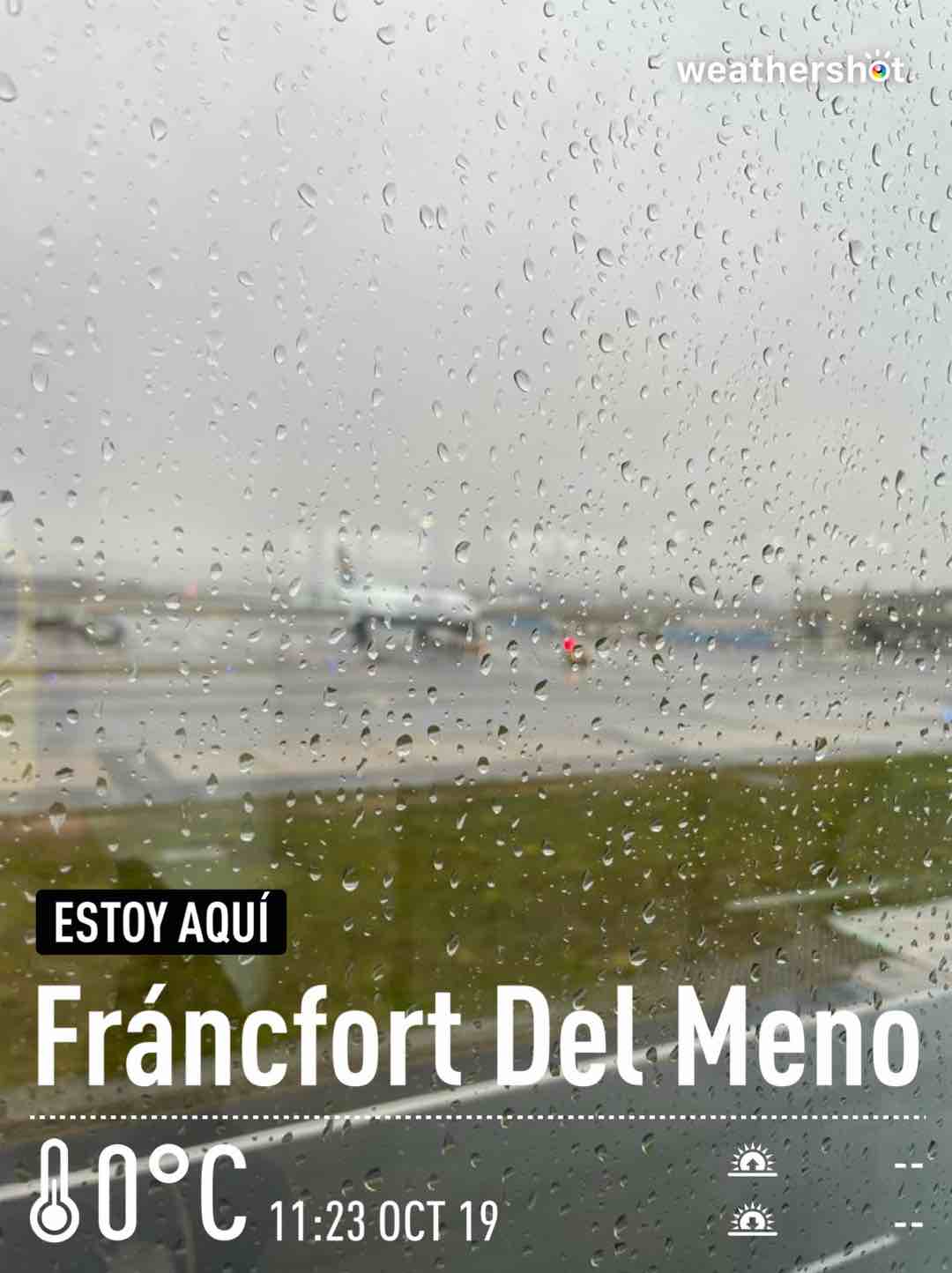 Weather in Frankfurt am Main, 0°C — October 19, 2021 (community photo)