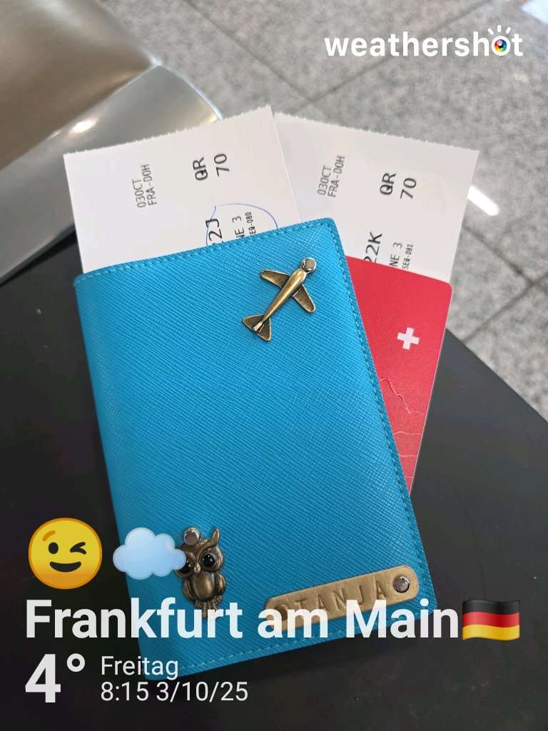 Cloudy weather in Frankfurt am Main, 4°C — October 3, 2025 (community photo)