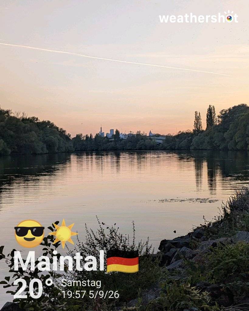 Sunny weather in Maintal, 20°C — September 5, 2026 (community photo)