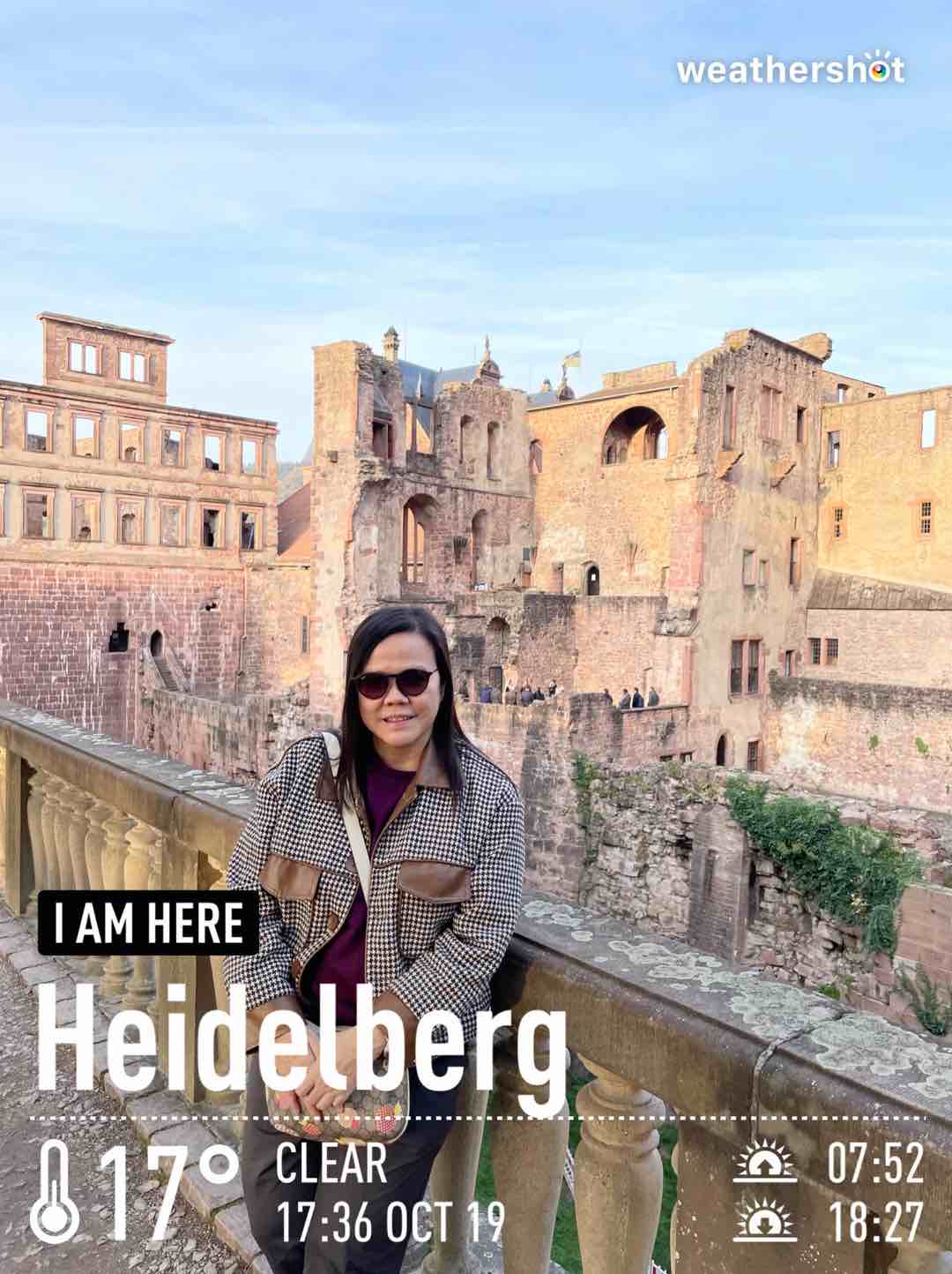 Wetter in Heidelberg: sonnig, 17°C – 19. Oktober 2022 (Community-Foto)
