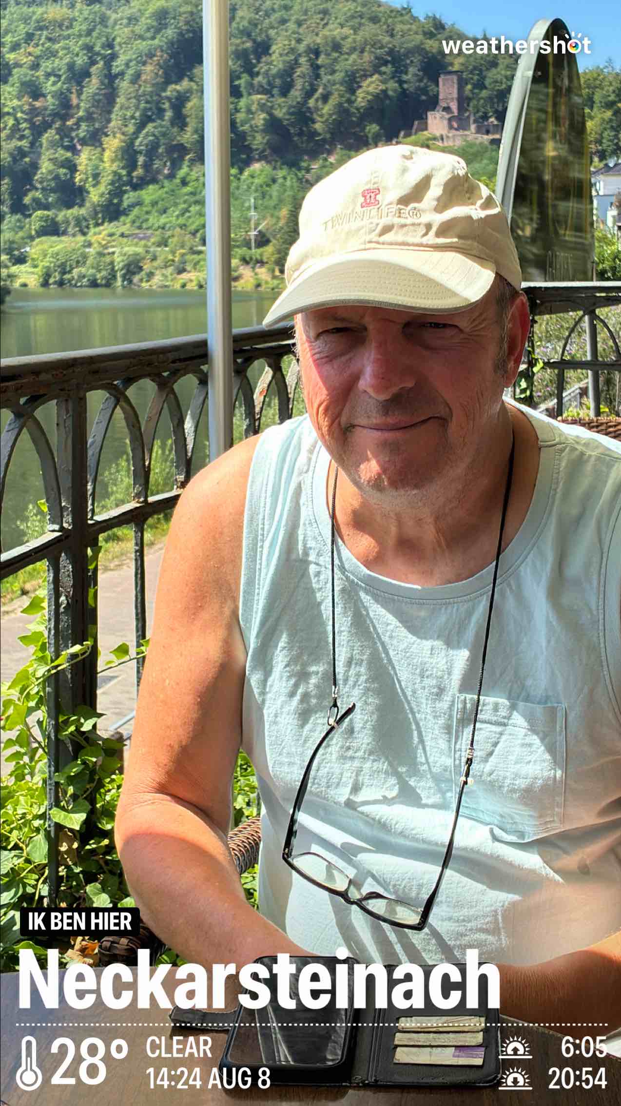 Wetter in Neckarsteinach, 28°C – 8. August 2026 (Community-Foto)