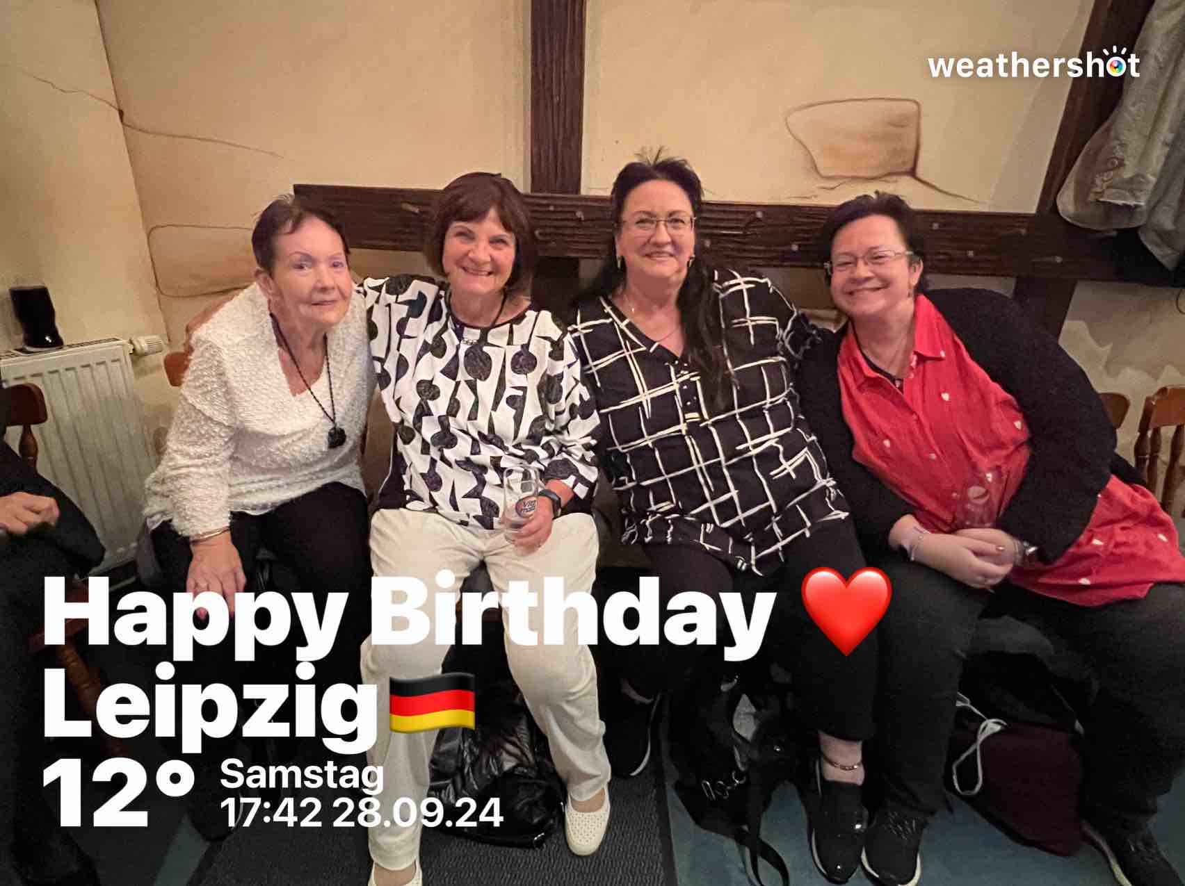Partly cloudy weather in Leipzig, 12°C — September 29, 2024 (community photo)