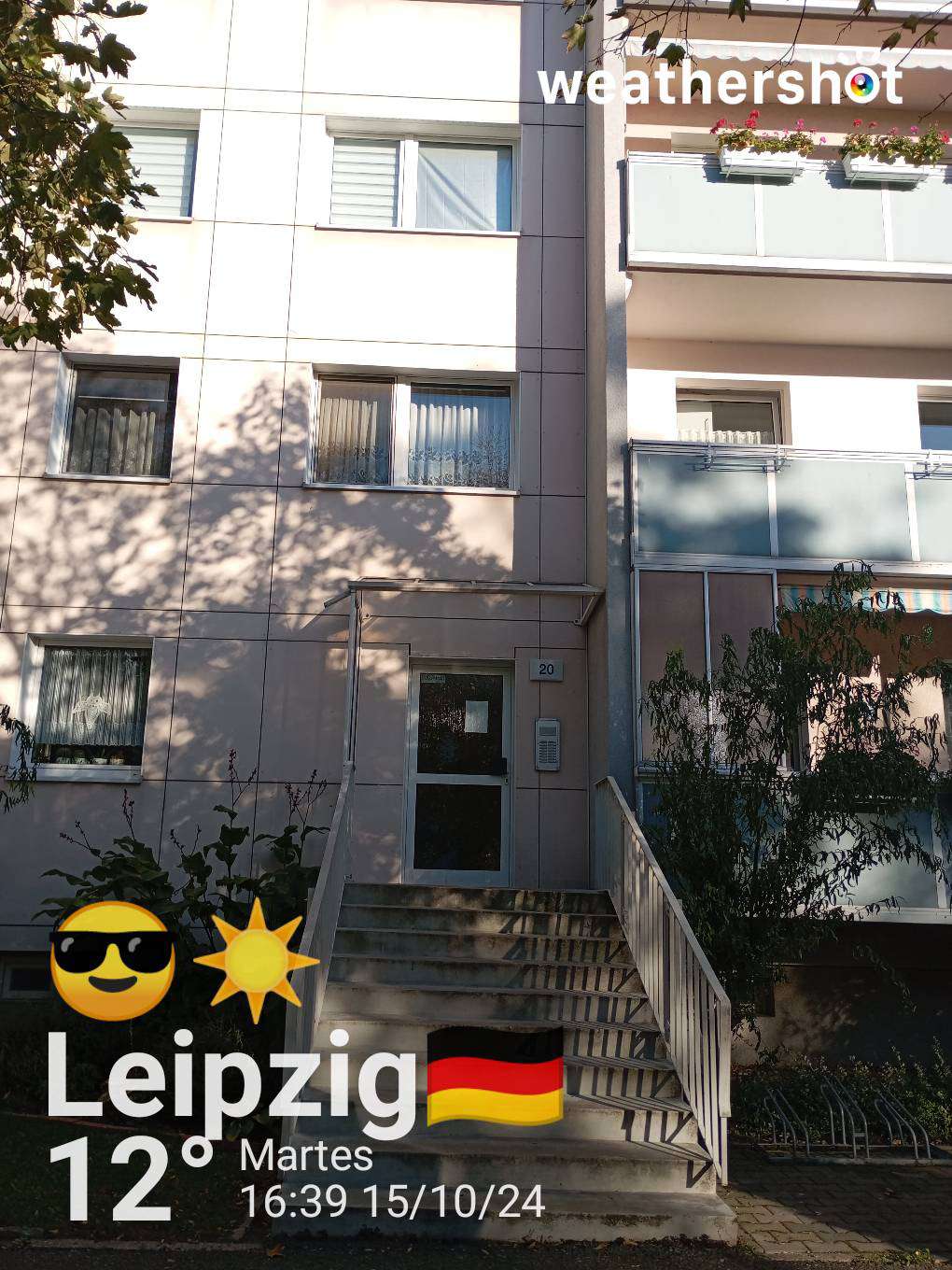 Clear weather in Leipzig, 12°C — October 15, 2024 (community photo)