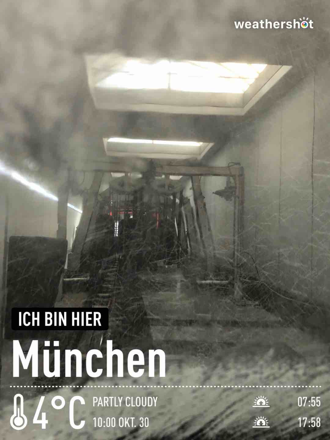 Weather in München, 4°C — October 30, 2021 (community photo)