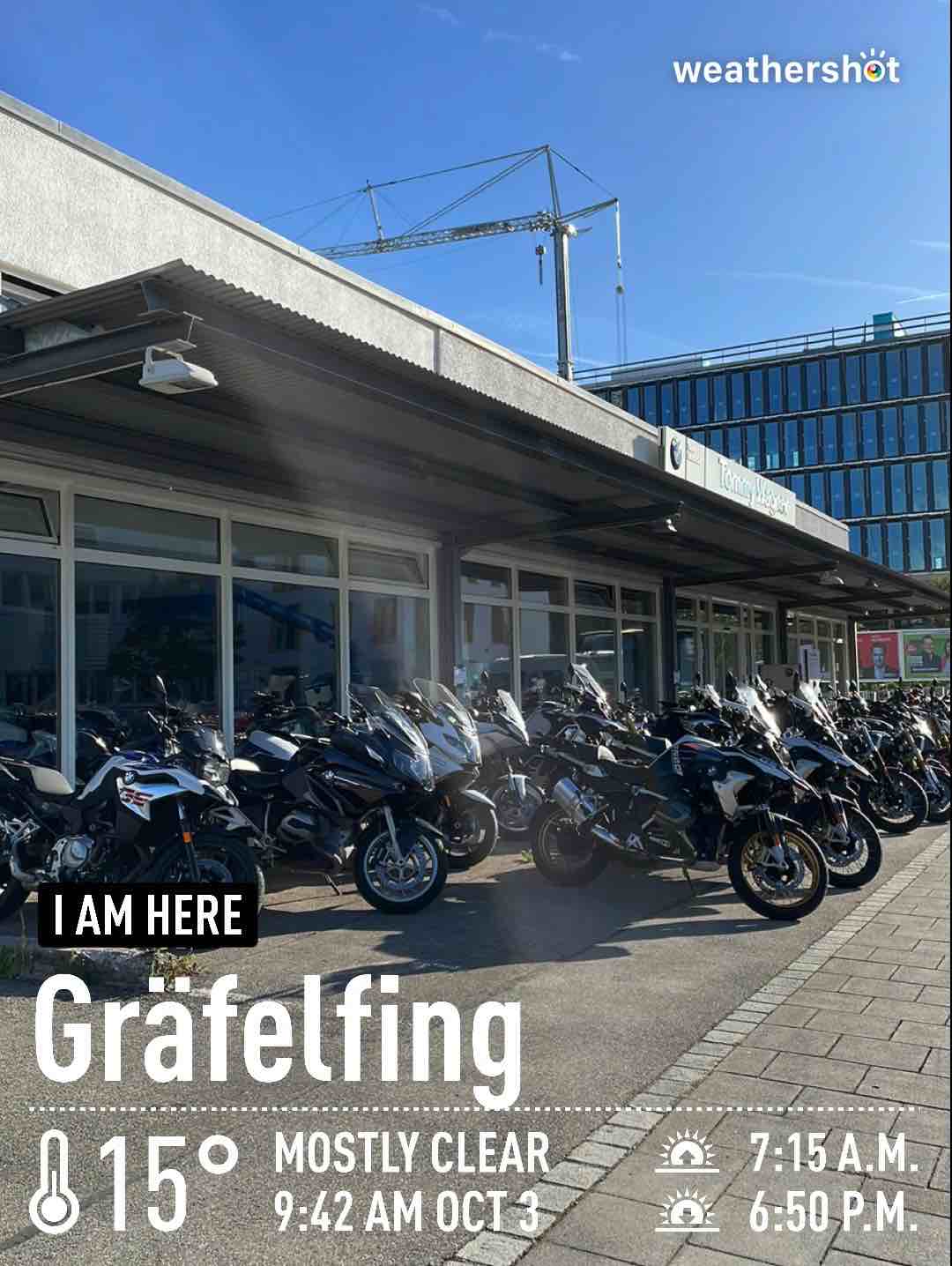 Weather in Gräfelfing, 15°C — October 3, 2023 (community photo)