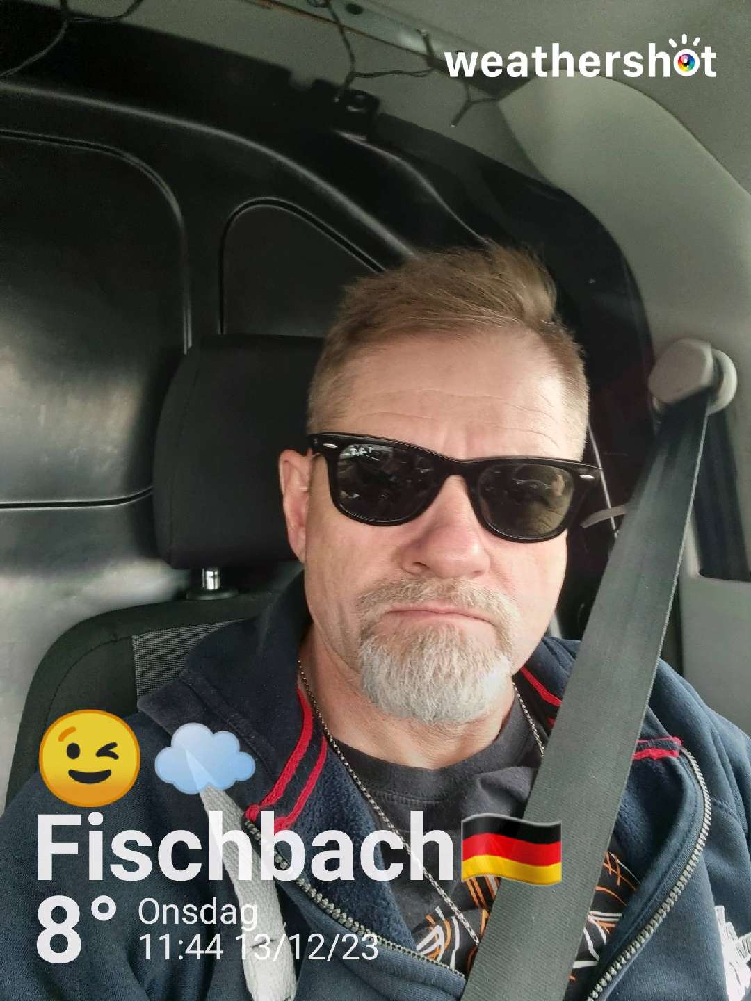 Cloudy weather in Fischbach, 8°C — December 13, 2023 (community photo)