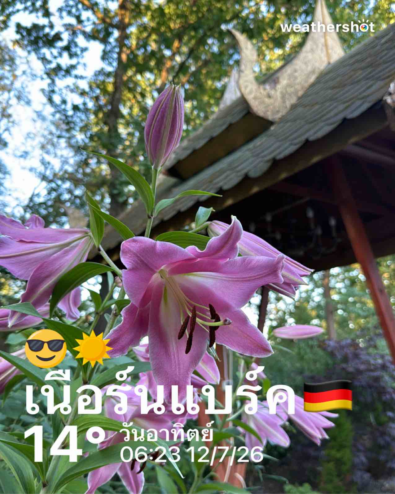 Clear weather in Nürnberg, 14°C — July 12, 2026 (community photo)