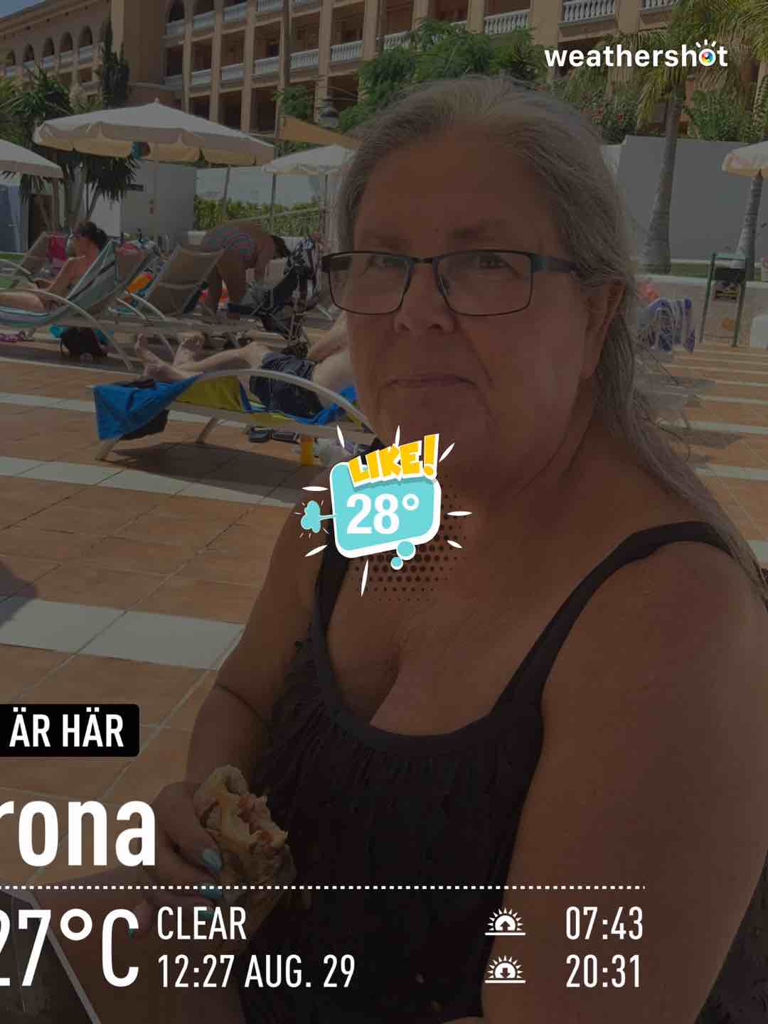 Weathershot photo, Arona, Tenerife, August 2021, 28 °C