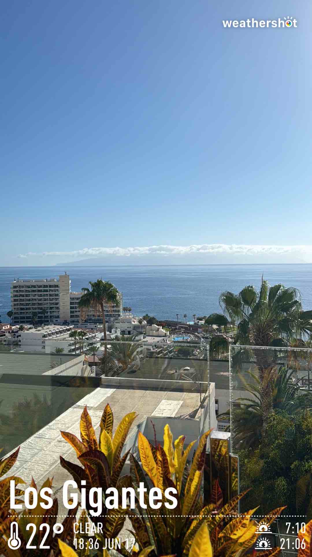 Weathershot photo, Santiago del Teide, Tenerife, June 2024, 22 °C