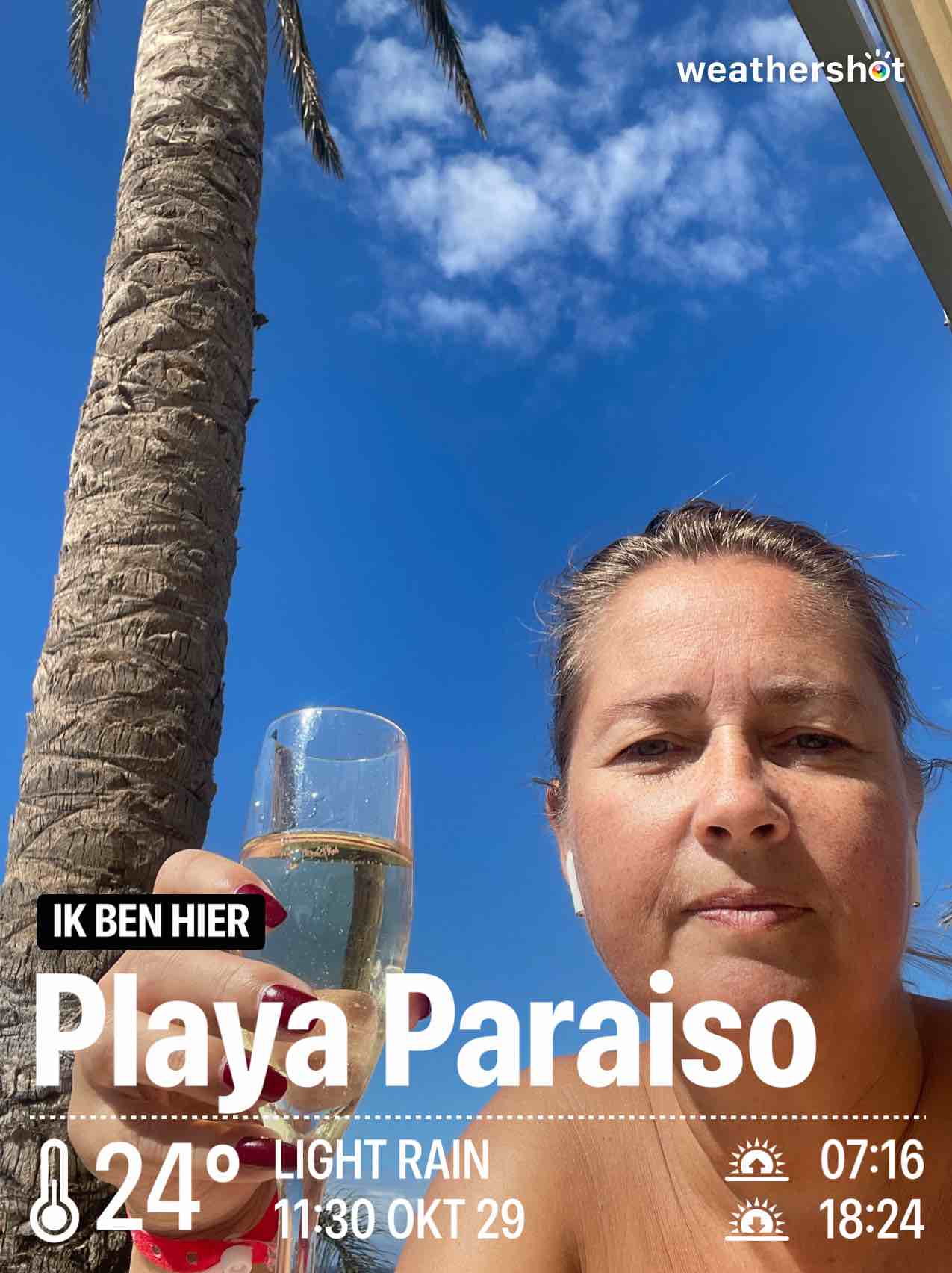 Weathershot photo, Adeje, Tenerife, October 2024, 24 °C