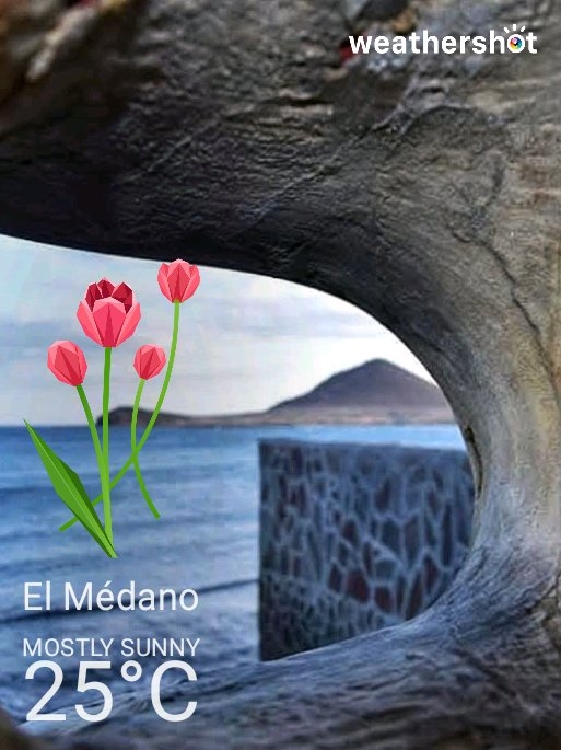 Weathershot photo, El Médano, Tenerife, June 2025, 25 °C