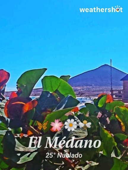 Weathershot photo, El Médano, Tenerife, October 2025, 25 °C