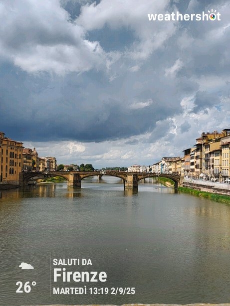 Weather in Firenze — September 2, 2025 (community photo)