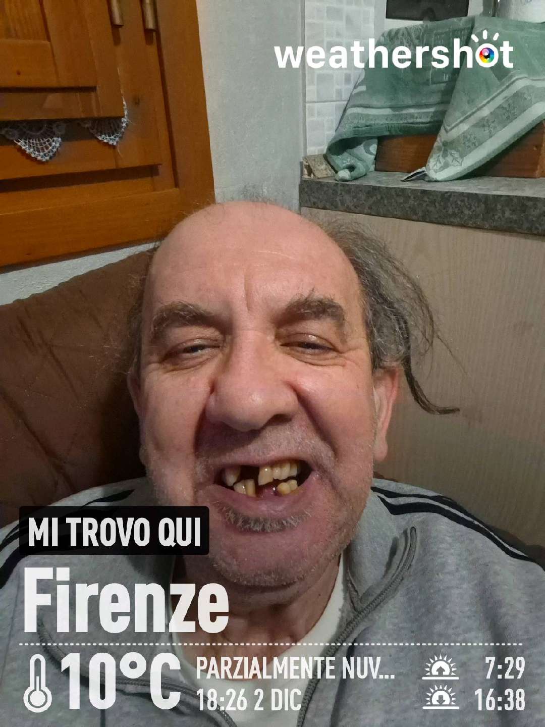 Weather in Firenze, 10°C — December 2, 2025 (community photo)