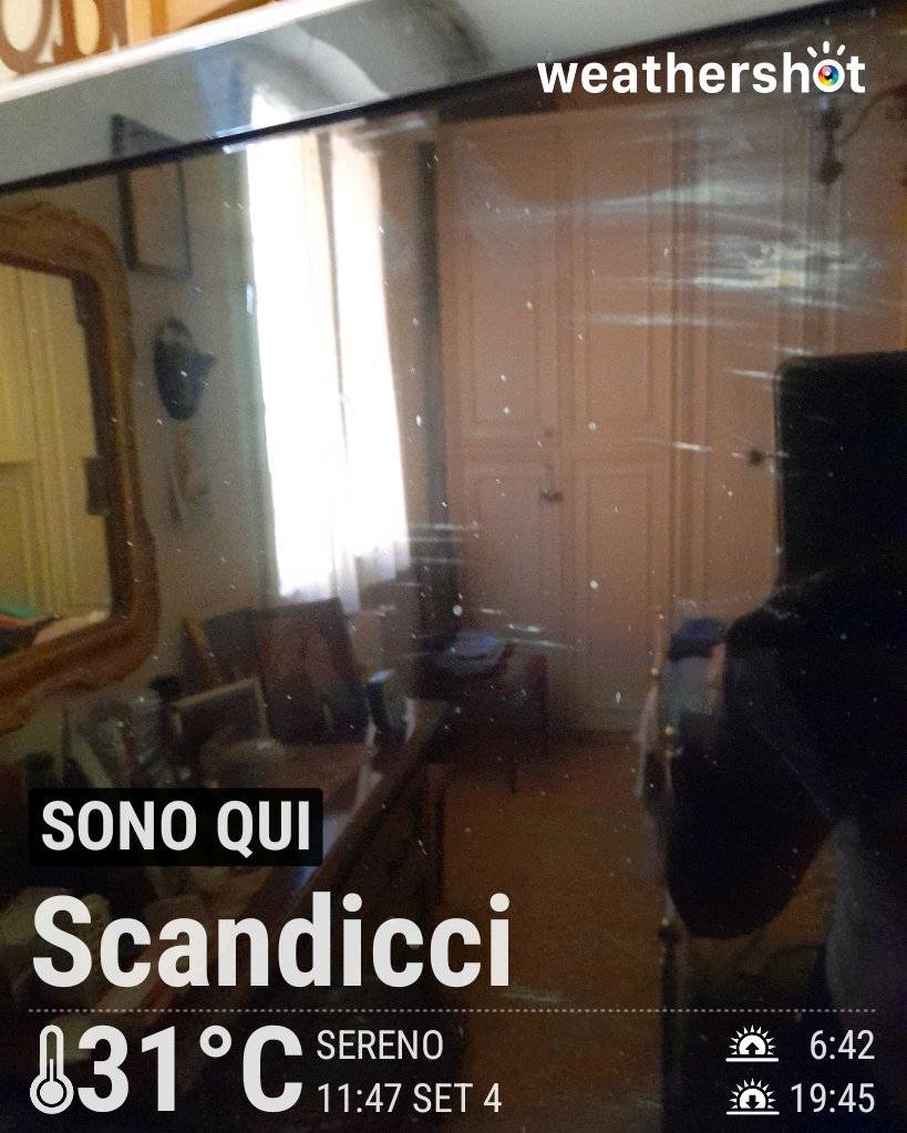 Sunny weather in Scandicci, 31°C — September 4, 2026 (community photo)