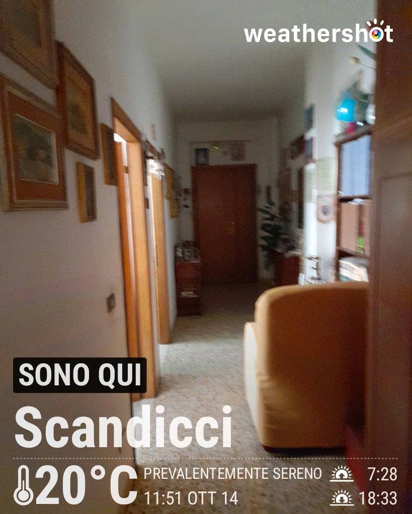 Clear weather in Scandicci, 20°C — October 14, 2026 (community photo)