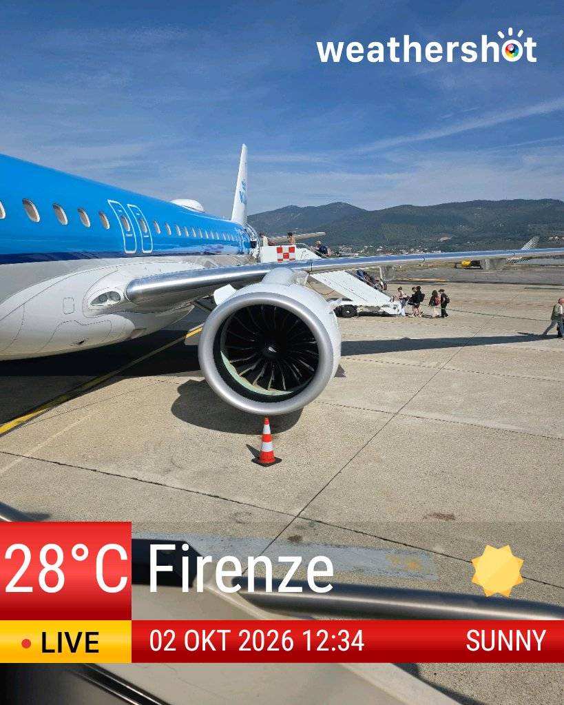 Sunny weather in Firenze, 28°C — October 2, 2026 (community photo)