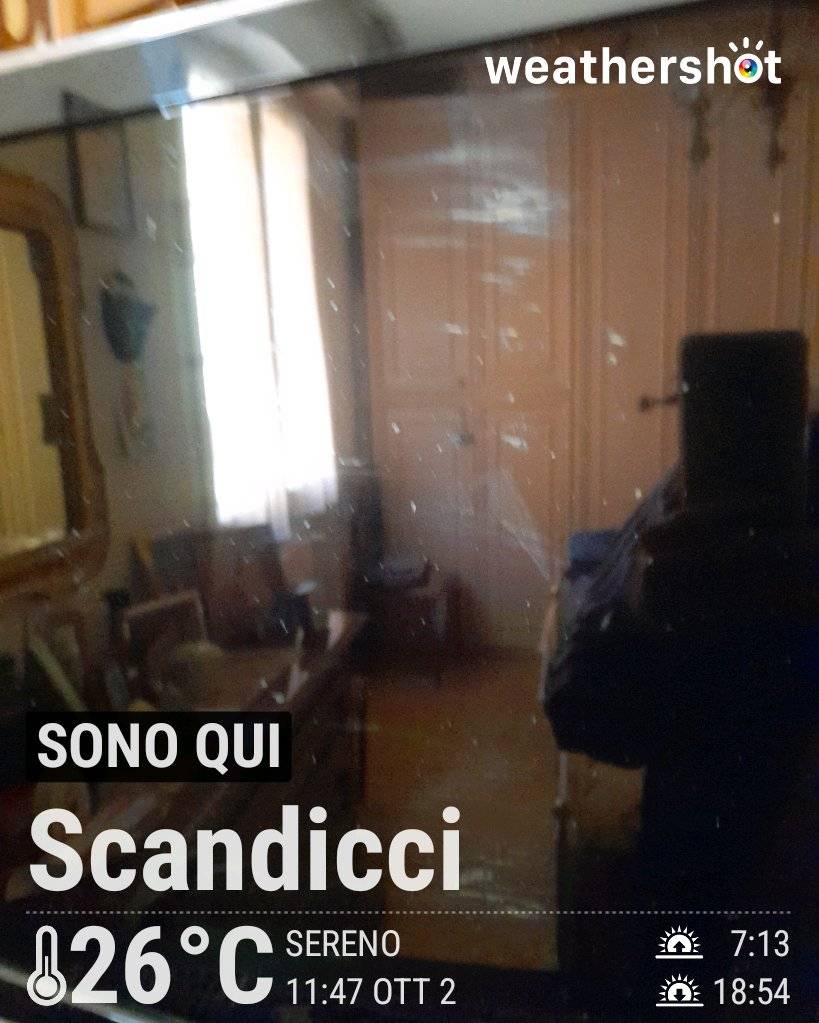Sunny weather in Scandicci, 26°C — October 2, 2026 (community photo)