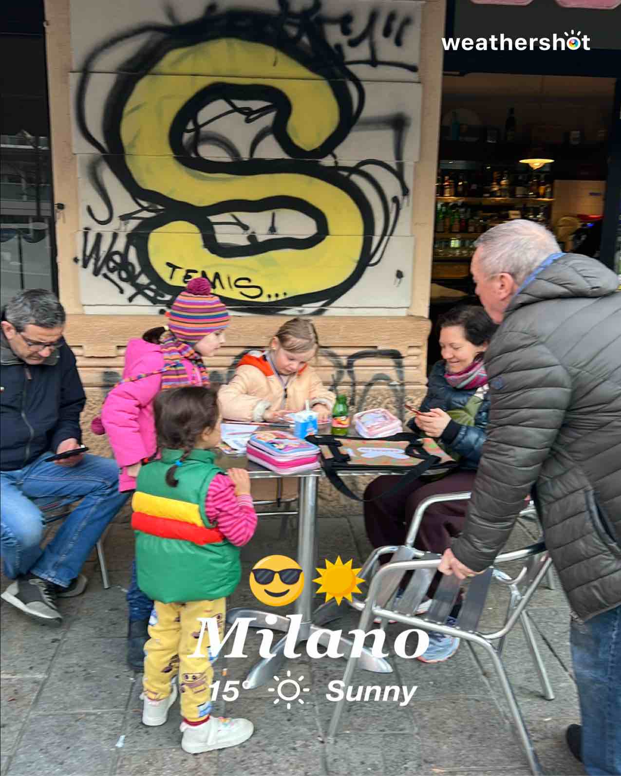 Clear weather in Milano, 15°C — February 26, 2026 (community photo)