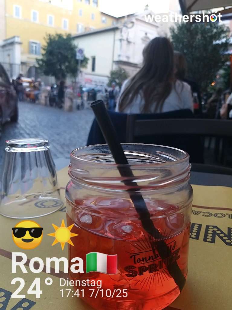 Sunny weather in Roma, 24°C — October 7, 2025 (community photo)