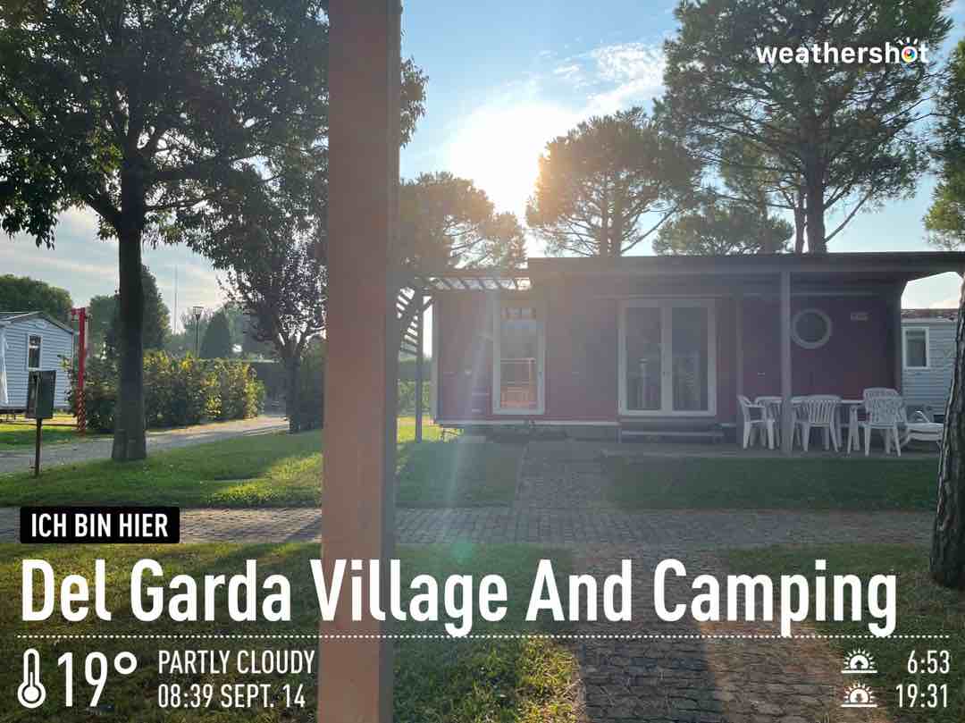 Weather near Sirmione, 19°C — September 14, 2023 (community photo)
