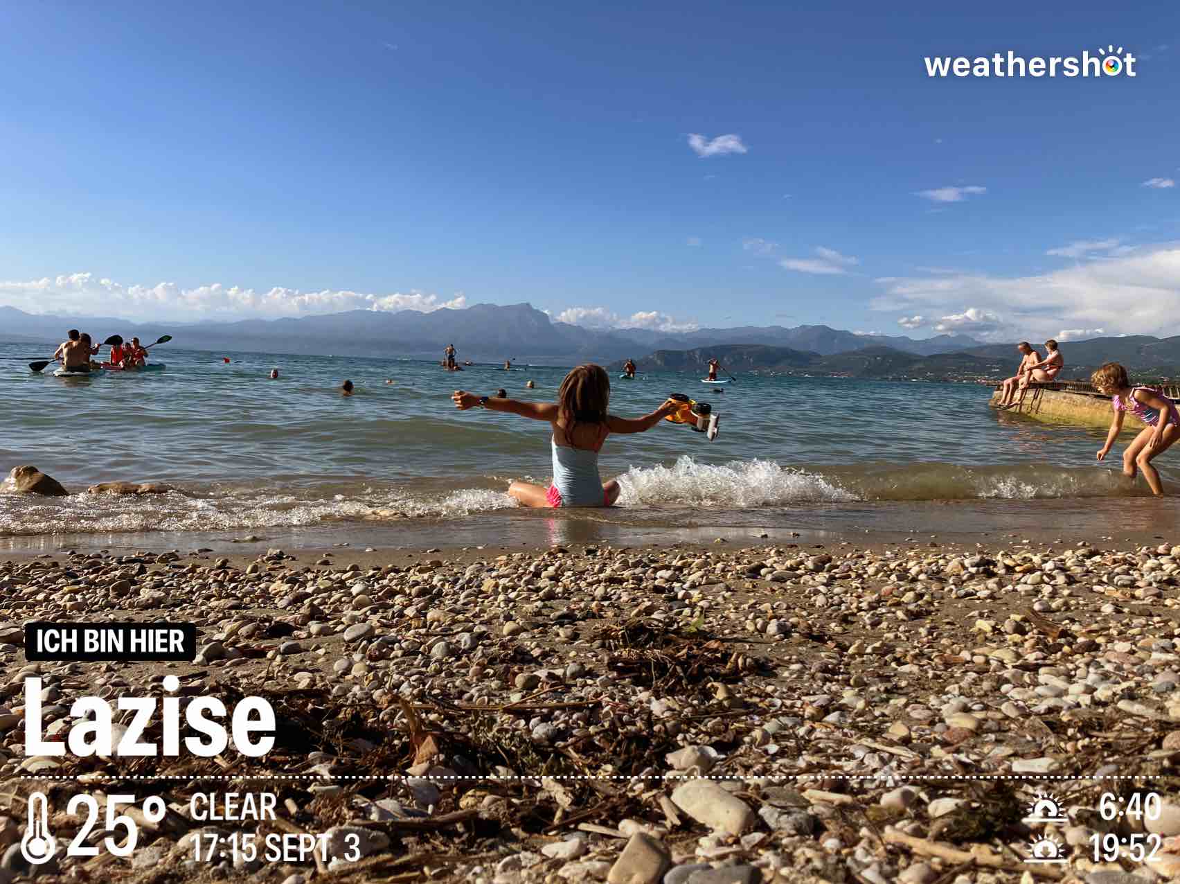 Clear weather in Fossalta, 25°C — September 3, 2025 (community photo)