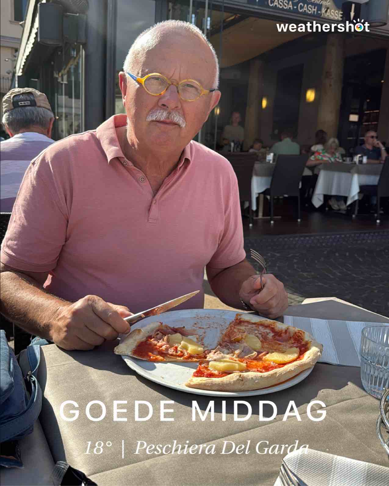 Weather in Peschiera del Garda, 18°C — October 15, 2025 (community photo)