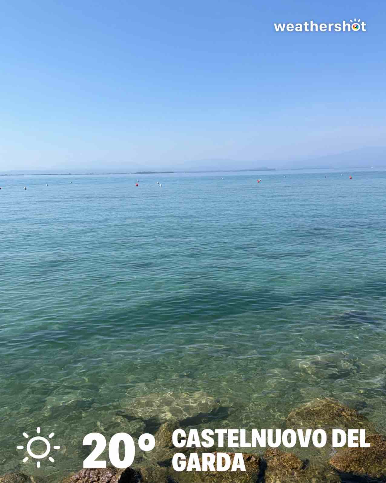 Clear weather near Sirmione, 20°C — April 24, 2026 (community photo)