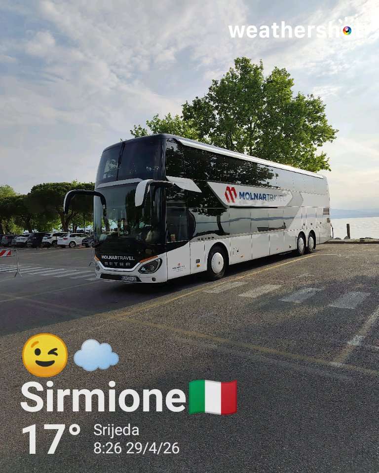 Cloudy night weather in Sirmione, 17°C — April 29, 2026 (community photo)