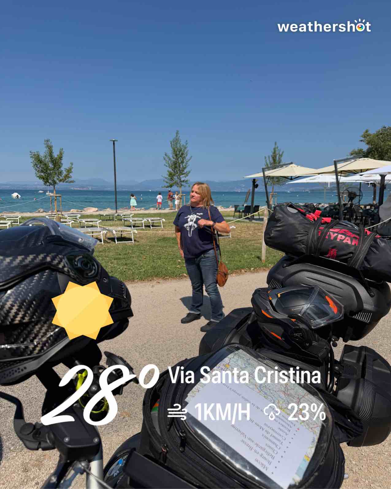 Clear weather in Bardolino, 28°C — July 16, 2026 (community photo)