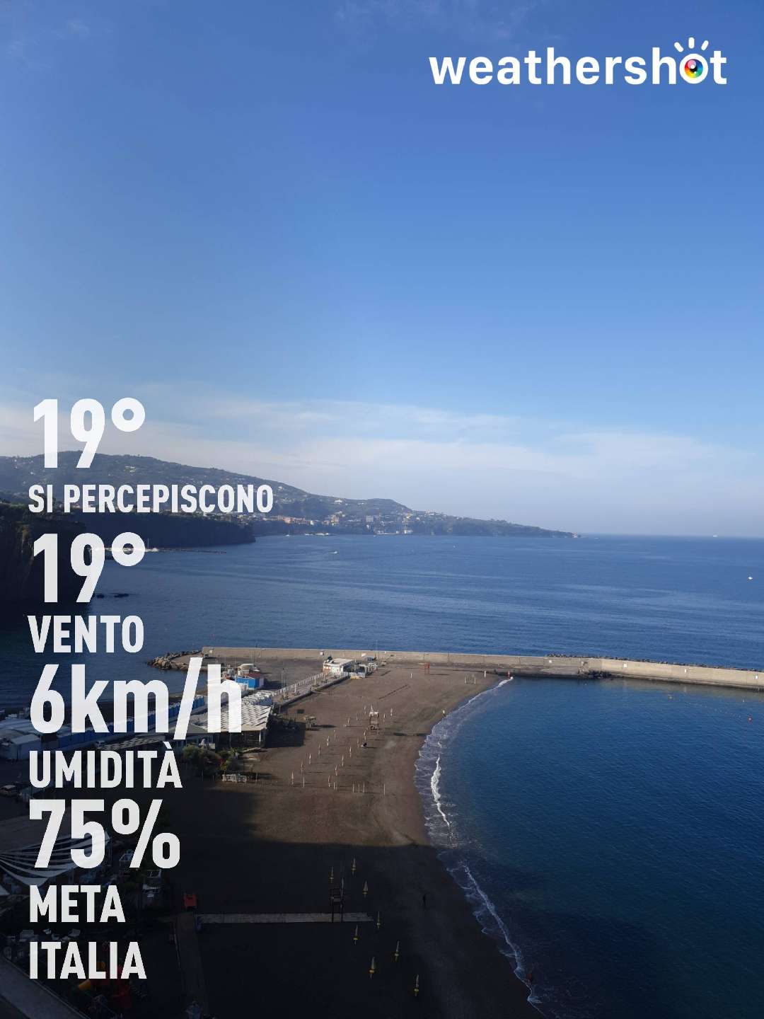 Sunny weather in Meta, 19°C — October 23, 2021 (community photo)