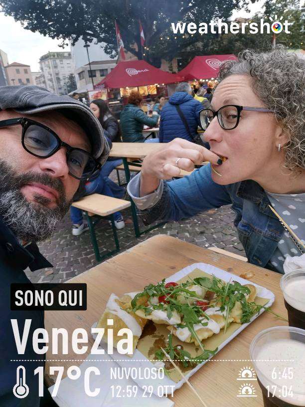 Cloudy weather in Venezia, 17°C — October 29, 2023 (community photo)