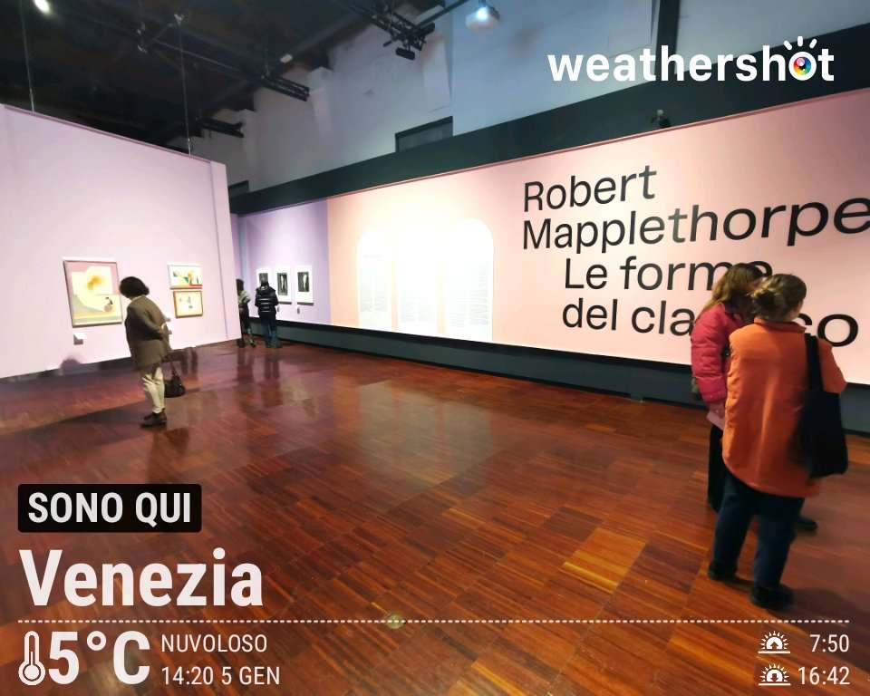 Weather in Venezia, 3°C — January 5, 2026 (community photo)