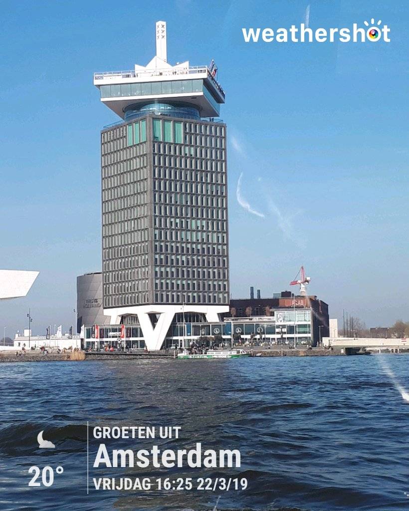 Weather in Amsterdam, 20°C — September 2, 2026 (community photo)