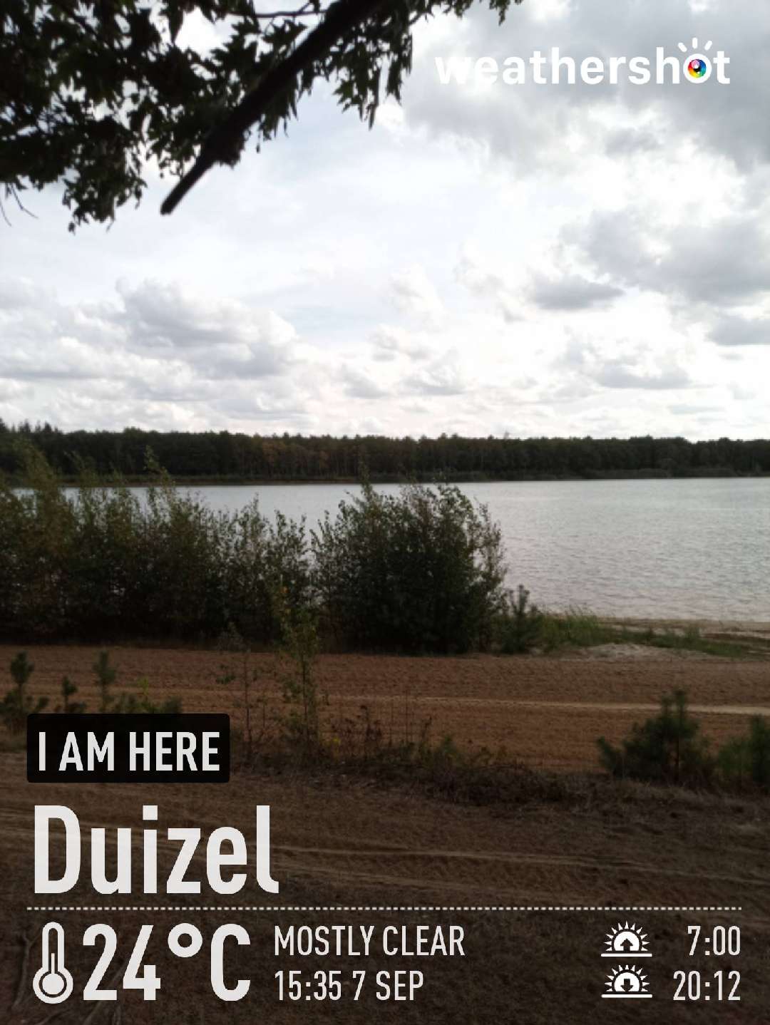 Clear weather in Knegsel, 24°C — September 7, 2022 (community photo)