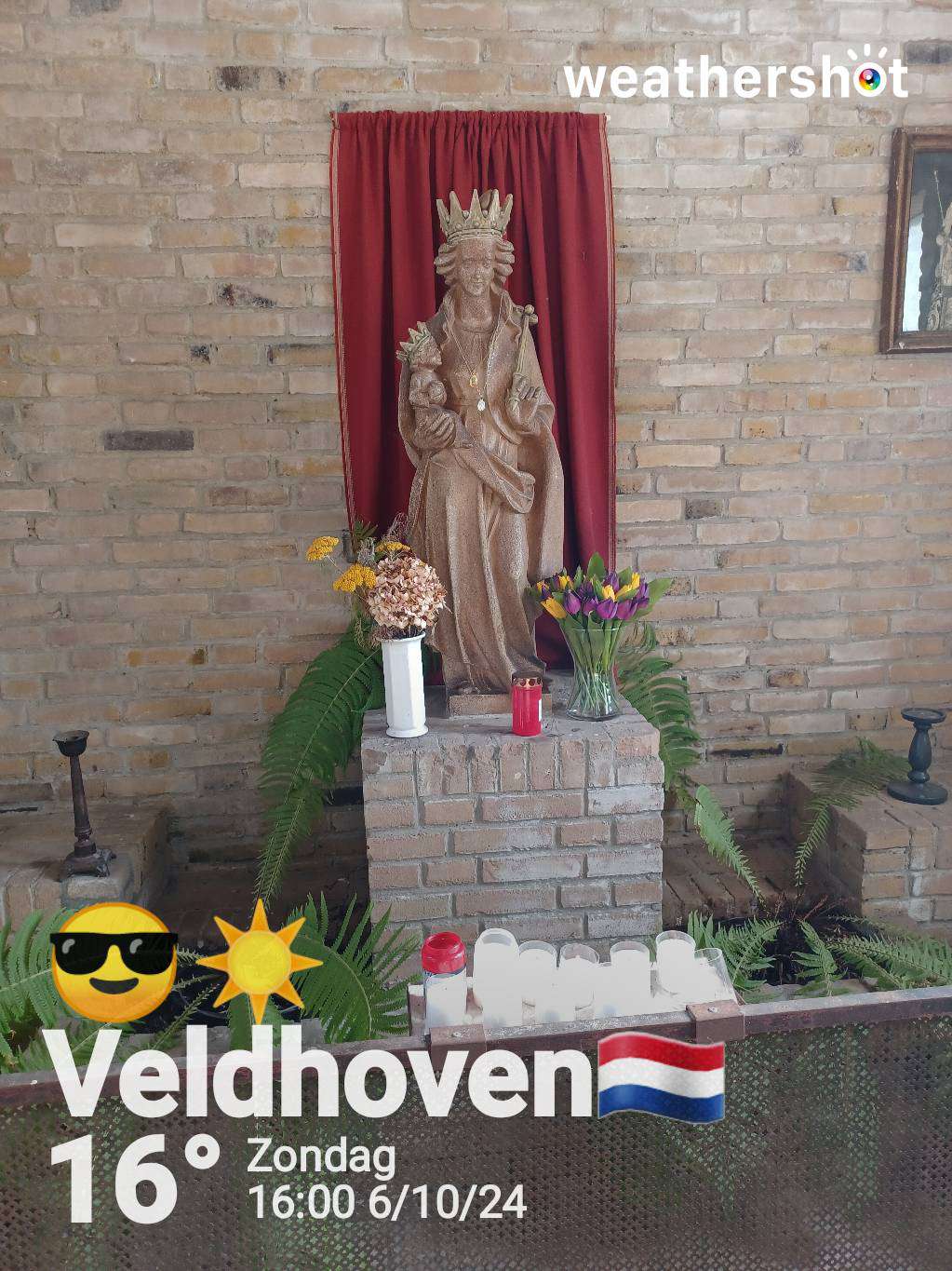 Sunny weather in Veldhoven, 16°C — October 6, 2024 (community photo)