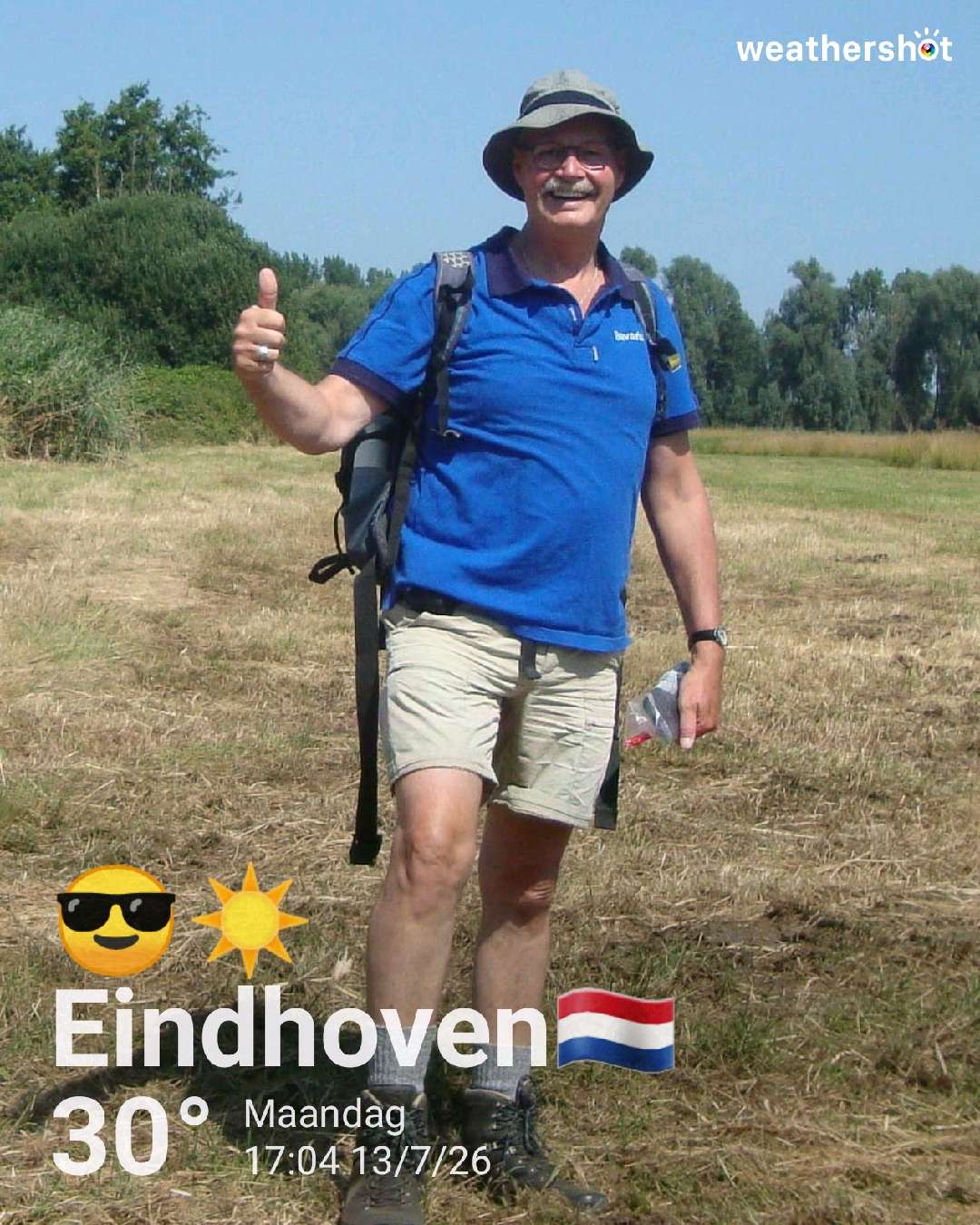 Clear weather in Eindhoven, 30°C — July 13, 2026 (community photo)