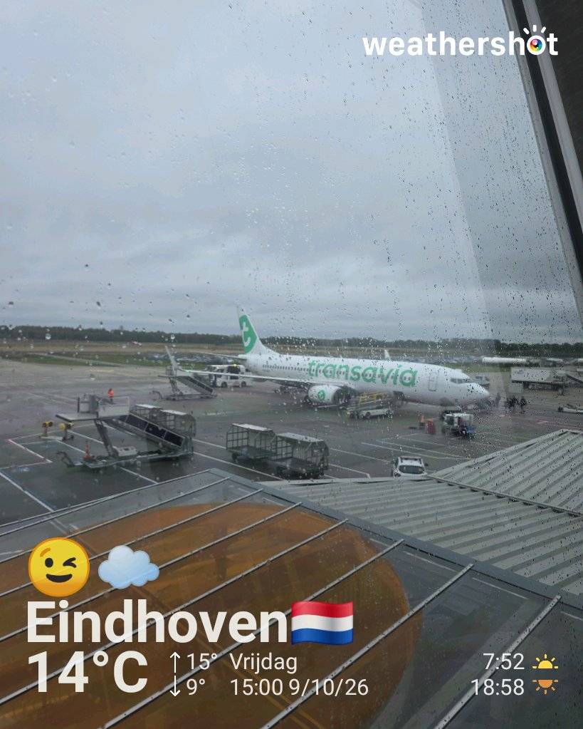 Cloudy weather in Eindhoven, 14°C — October 9, 2026 (community photo)