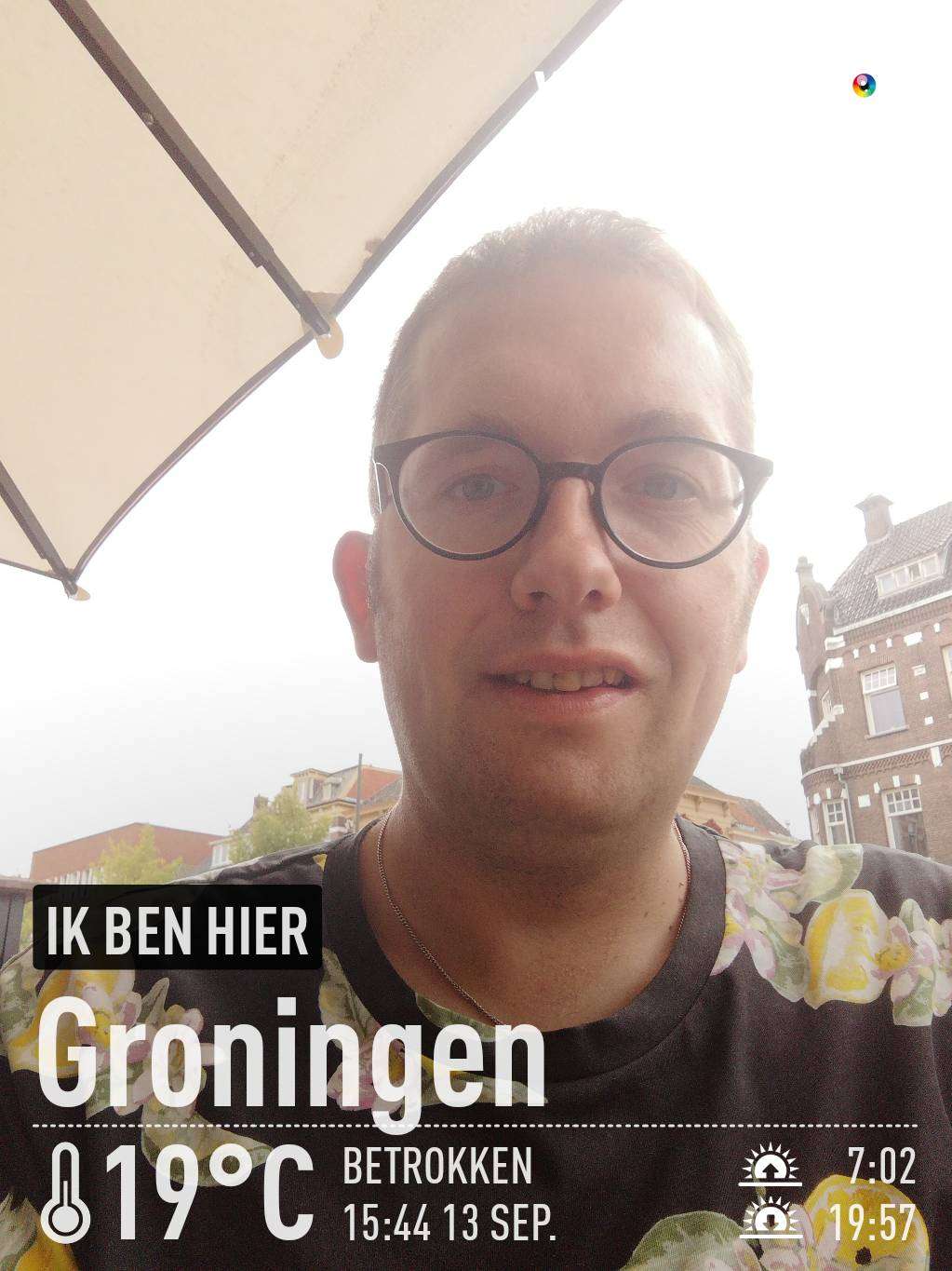 Cloudy weather near Groningen, 19°C — September 13, 2023 (community photo)