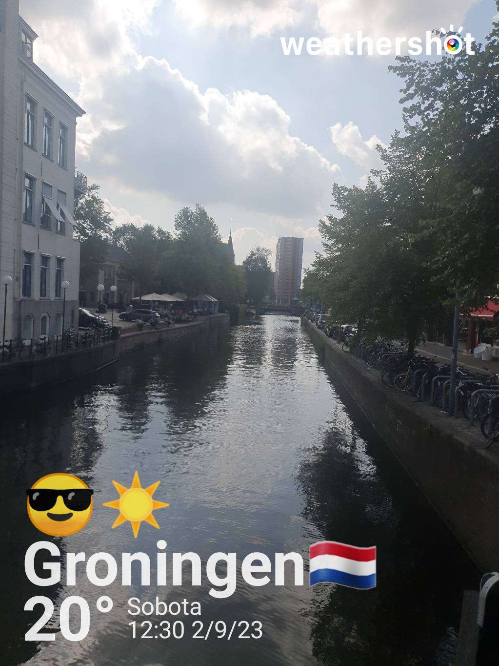 Sunny weather near Groningen, 20°C — September 2, 2023 (community photo)